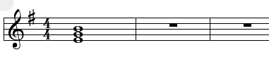E minor chord
