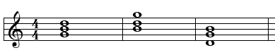 chord inversions